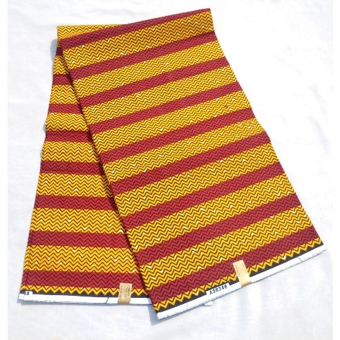 Mid Range Hollandaise Wax - 6 Yards - Red & Yellow