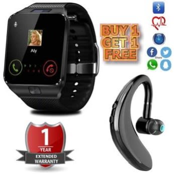 Smart Phone Watch + Mini Bluetooth Headset