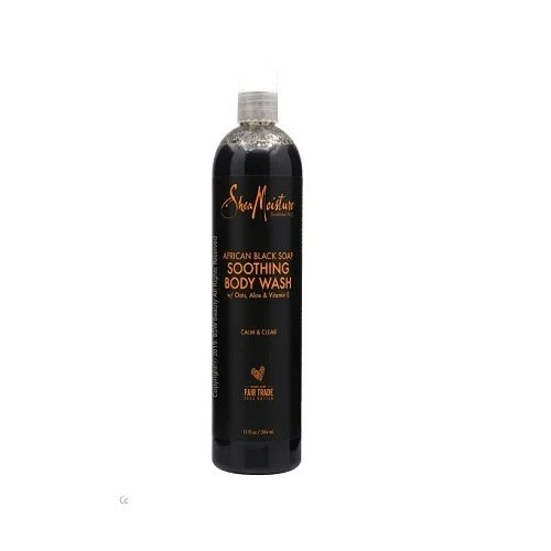 African Black Soap With Soothing Body Wash -384ml