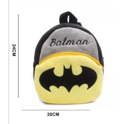 Toddler Batman Cartoon Plush Kids Bag 1-3 Years