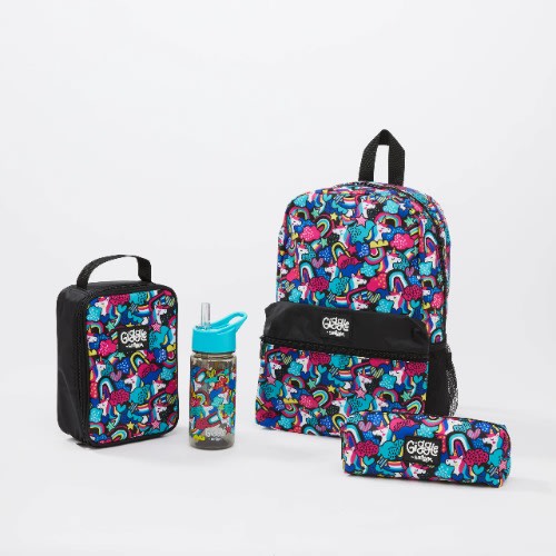 Giggle By Smiggle 4 Piece Bundle - Black Mix