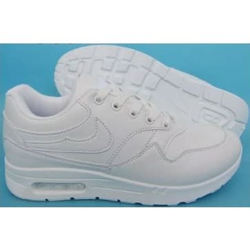 Unisex White Lace-up Sport Canvas