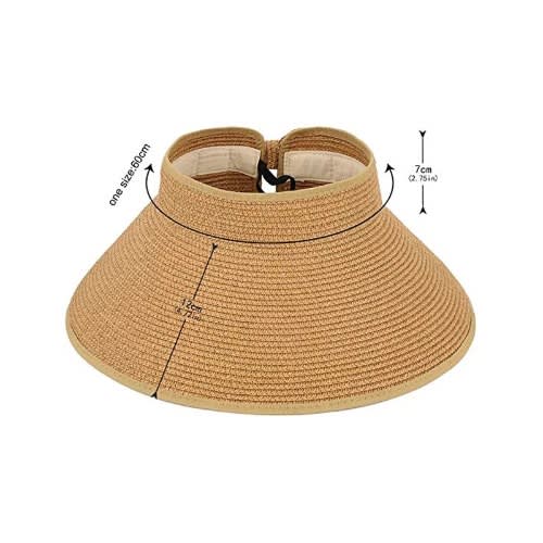 Visor Cap -Brown