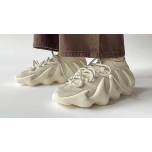 Rugged Sole Trendy Men Socks Sneakers - Beige
