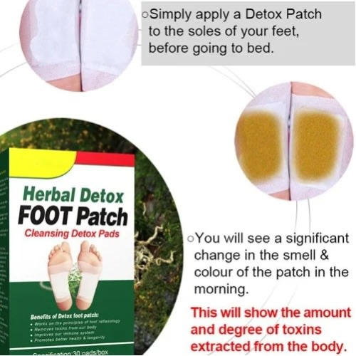 Foot Patch: Cleansing Detox Pad - 30Pieces