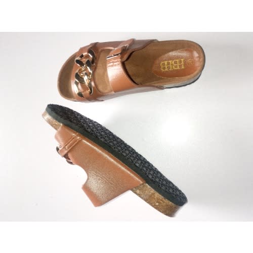 Ladies Slippers - Brown