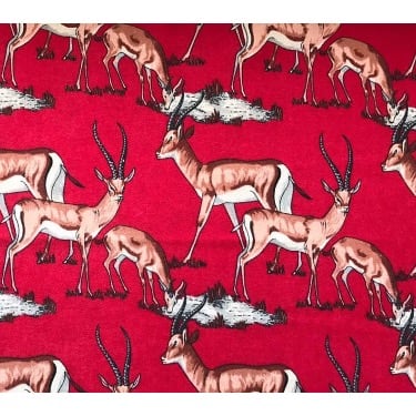 Fenico Gazelle Design Fabric - 1 Yard