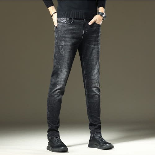 Male Jeans Trousers - Black