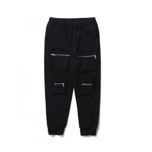 Cargo Combat Joggers With Zipper