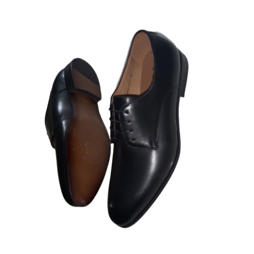 Anax - Leather Shoe - Black