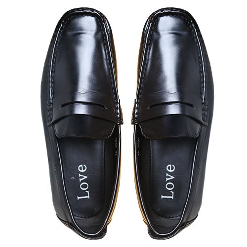 Mens Corporate Office Loafers - Black