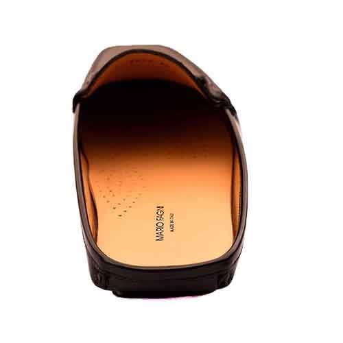 Calfskin Black Half Loafers