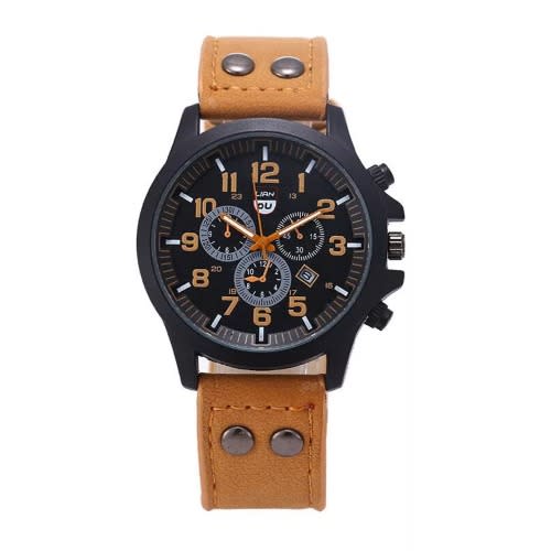 Lian Unisex Leather Wrist Watch