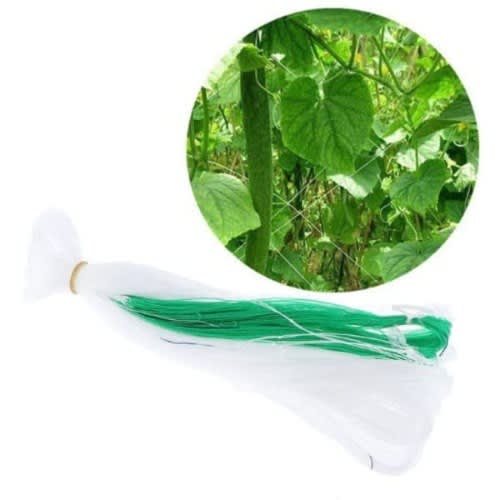 Plant Climbing Support Net Trellis Netting Cucumber Yam Pea Bean Etc - 100m - 3 Pieces