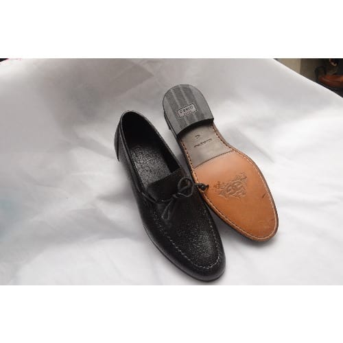 Men's Leather Shoe - Black