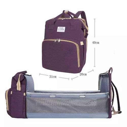 Multipurpose Foldable Baby Bed And Diaper Bag