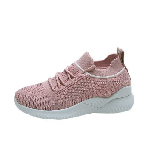Ladies Mesh Sneakers - Pink