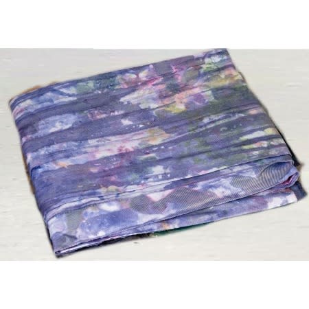 Adire Fabric - Grey On Light - 5 Yards