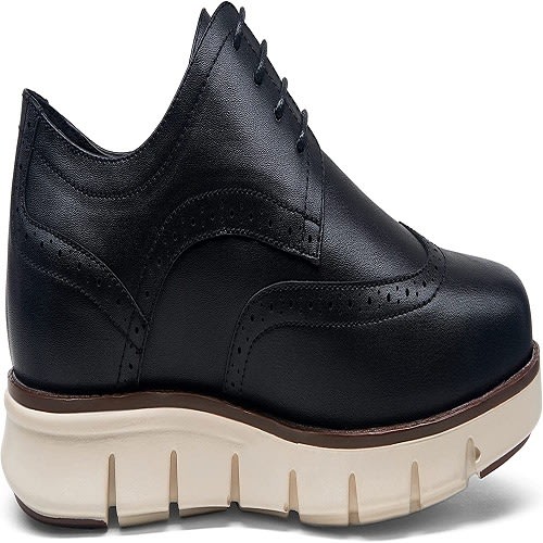 Lace Up Shoe -Black