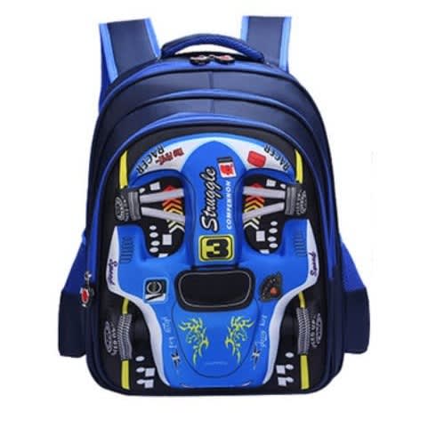 Unique Character School Bag For Boys 16 Inches By 14 Inches