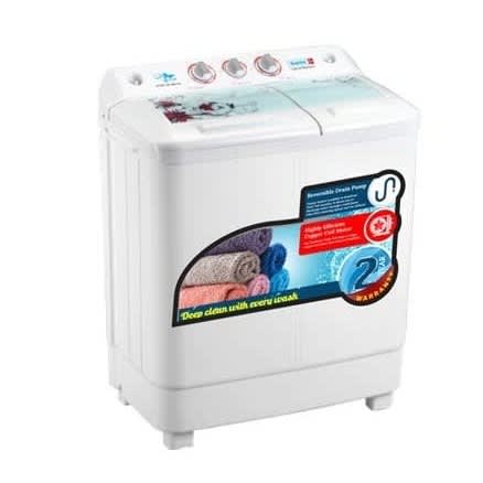 Twin Tub Semi-automatic Washing Machine - 6.8kg Wash and 5kg Spin