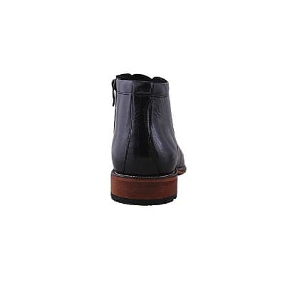 Men's Ankle Lace-Up Boot - Black - MSH-4394