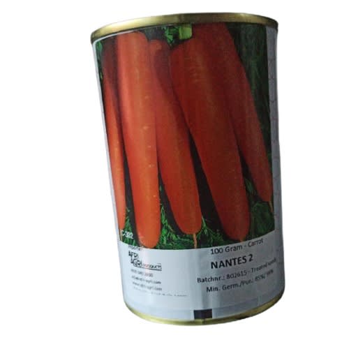 Nantes Carrot Seeds - 100 Grams