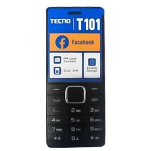T101 - Dual Sim - Stylish Design - Torchlight -  FM - Black