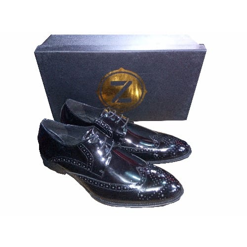 Shiny Black Brogues