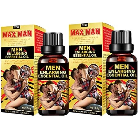 Max Man Penis Enlargement & Enhancement Essential Oil - 30ml (yellow Pack)