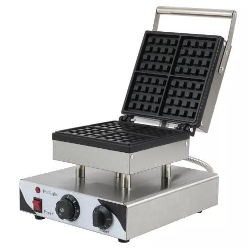 Square Shape Waffle Maker Machine - 1600w