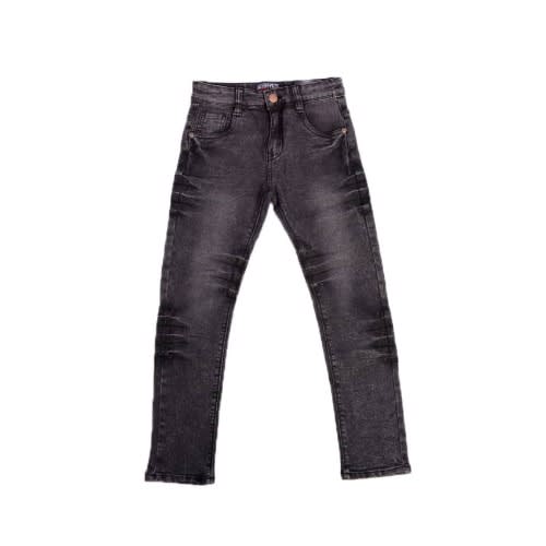 Boys' Stretch Stone Wash Jeans - Grey - Size Runs Small