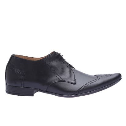 Pointed Toe Lace Up Shoe For Men