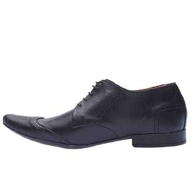 Pointed Toe Lace Up Shoe For Men