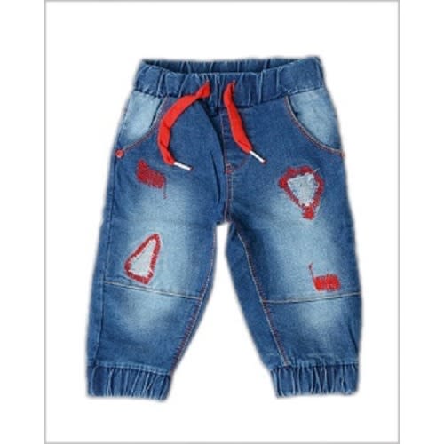 Boy Jeans Trouser With Red Design