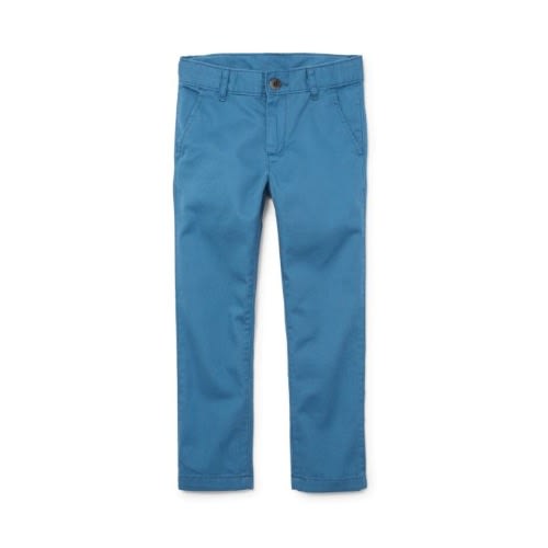 Boys Skinny Chinos Trouser - Blue Stone