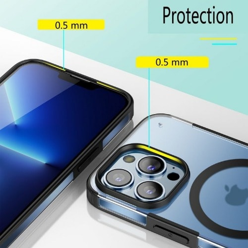 Magsafe Shock-absorbent Slim Thin Cover Case For iPhone 13 Pro Max .