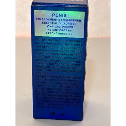 Max Man Men Penis Enlargement Massage Essential Oil-30ml