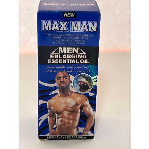 Max Man Men Penis Enlargement Massage Essential Oil-30ml