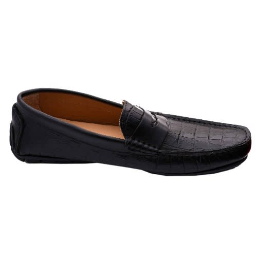 Millionaire Simple Black Loafers