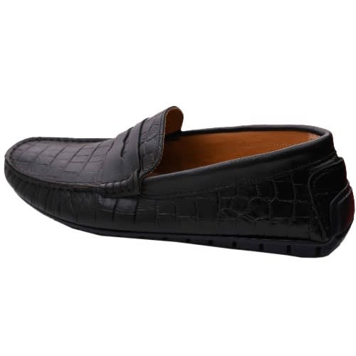Millionaire Simple Black Loafers