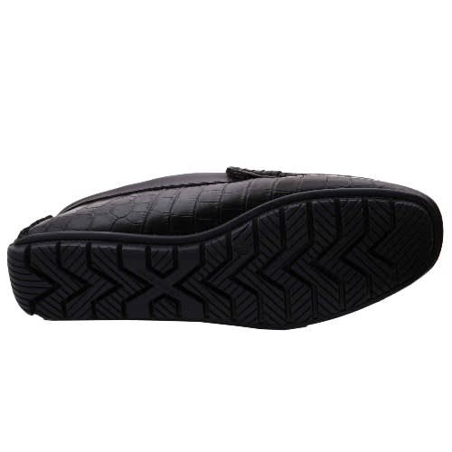 Millionaire Simple Black Loafers