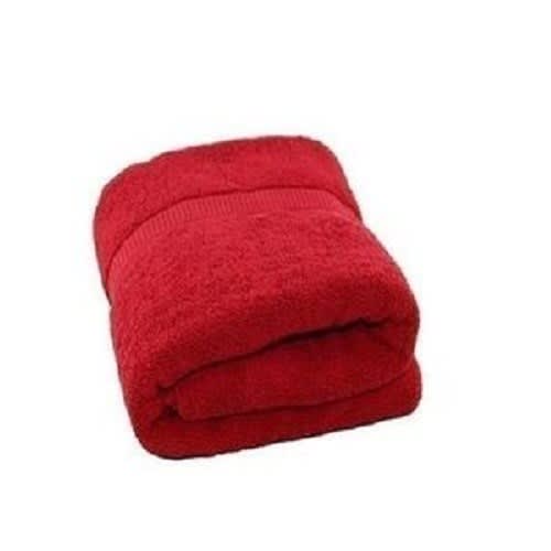 Towel - 70cm by 150cm - Large - Red