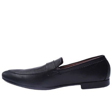 Men's Slip-on Leather Shoes - Black
