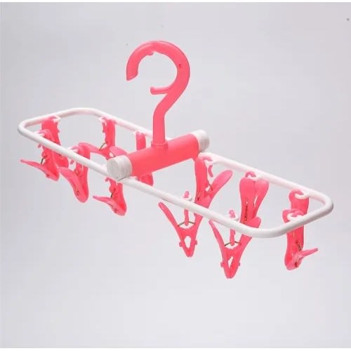 Teeteehighs - Foldable Peg Underwear Hanger - Pink