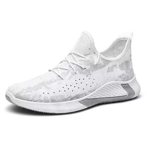 Unisex Running Sneakers - White
