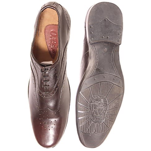 Lace-up Round Toes Shoe