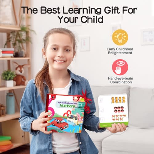 Addition Subtraction Flash Card: Early Learning Flash Cards , Preschool Educational Toys For Kids