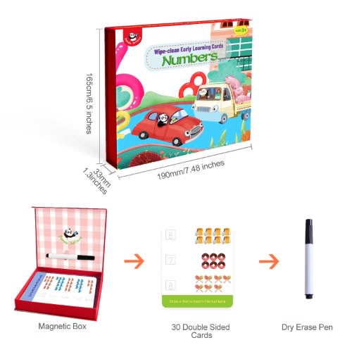 Addition Subtraction Flash Card: Early Learning Flash Cards , Preschool Educational Toys For Kids