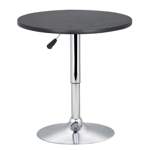 Round Bar Adjustable Table